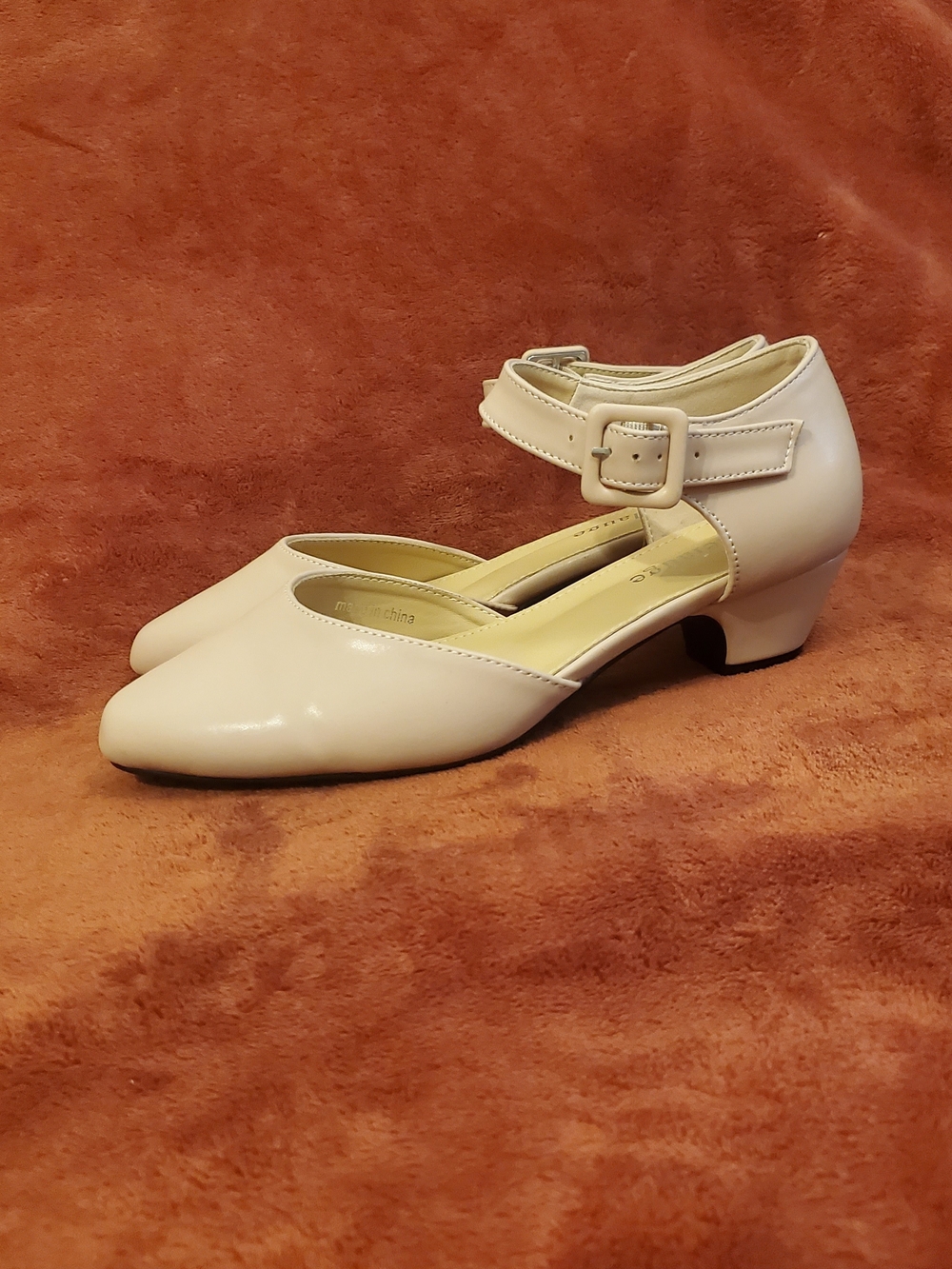 Women's Mary Jane Flats in Blush Pink